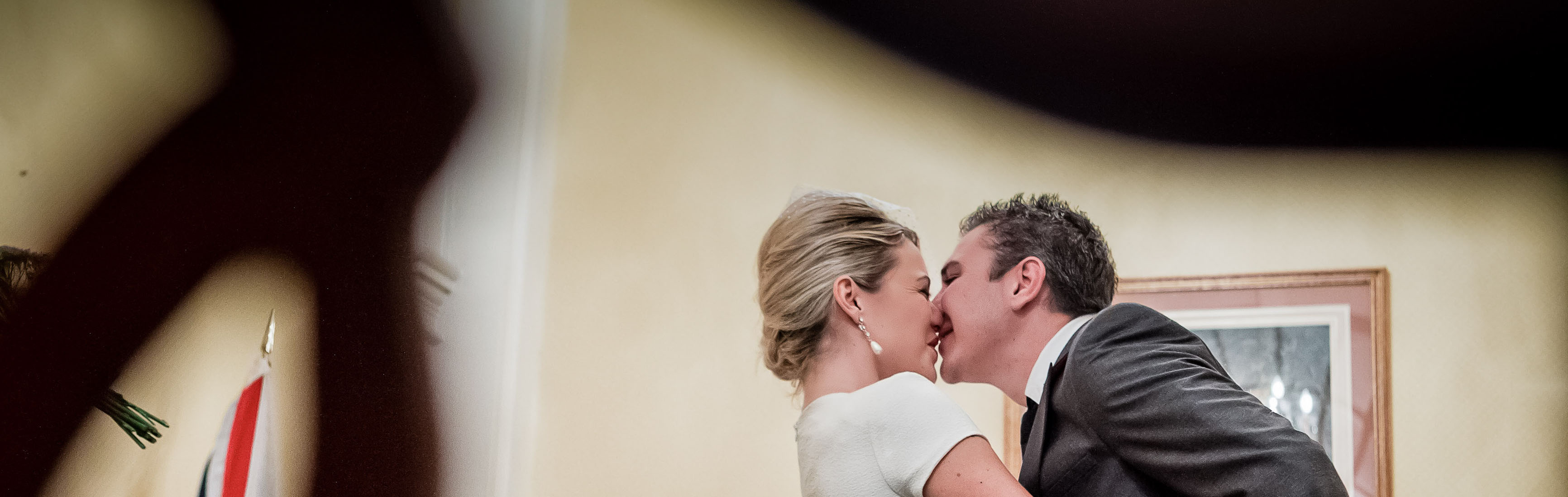 Shot from a wedding at Chelsea Town Hall