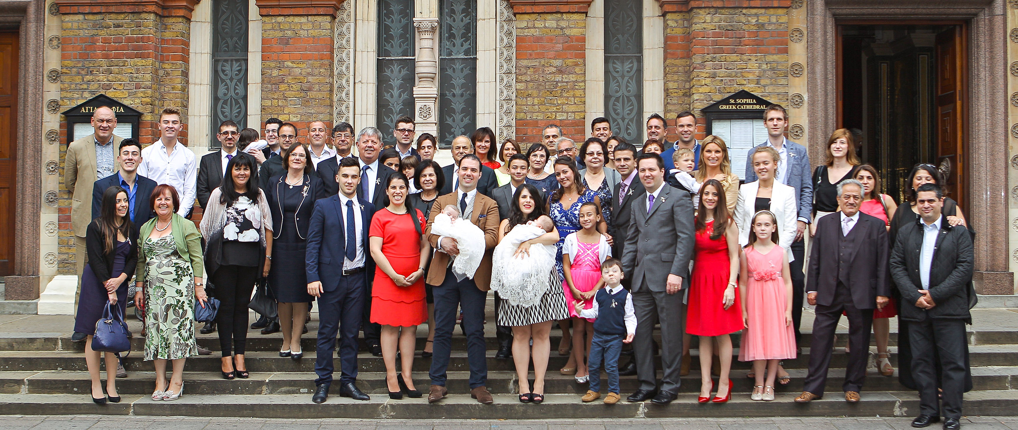 Family group after the baptism