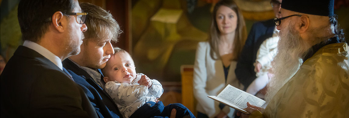 A Christening at Greek Church Holy Trinity & St.Luke